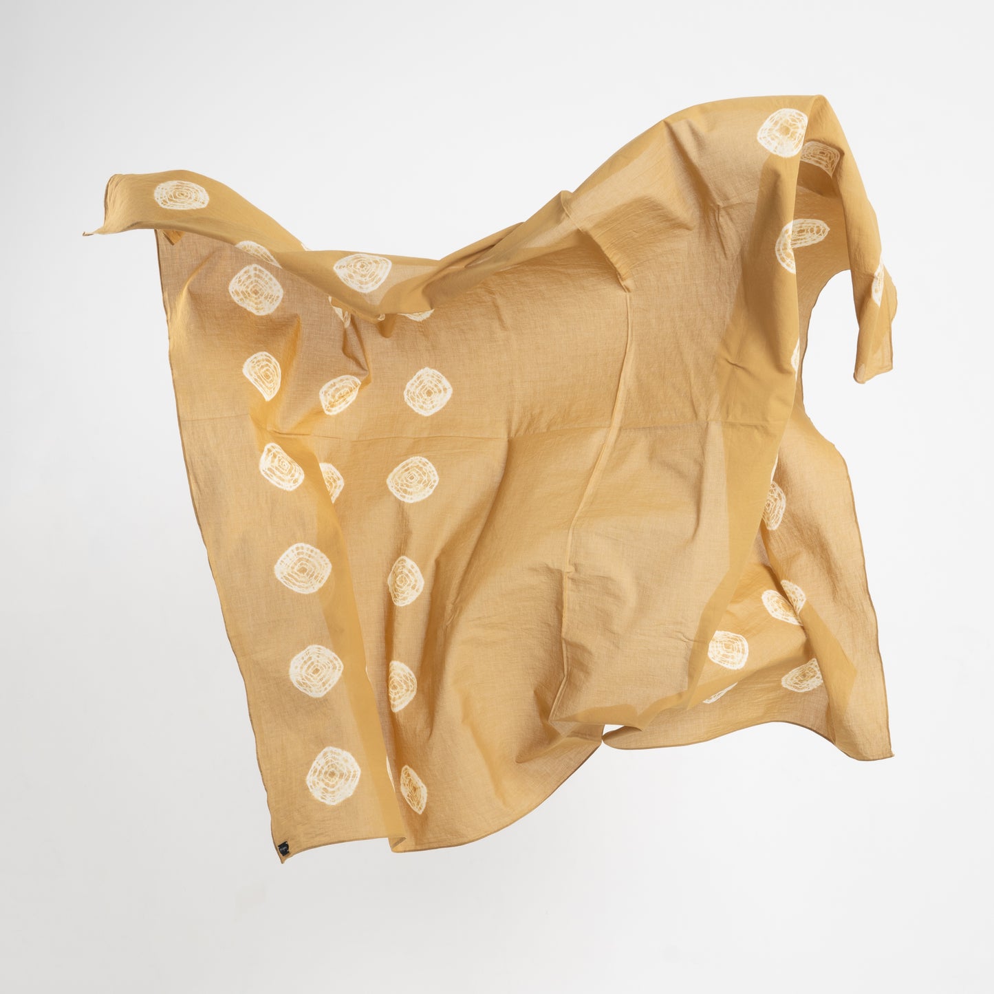 Natural Dye Sarong Tie Dye Mustard